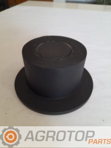 Rolka metalowo gumowa z kołnierzem TL650