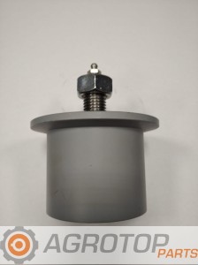 Rolka metalowa z kołnierzem Guaresi (GU_F105Z80)